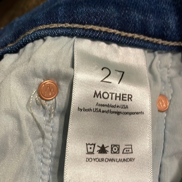 MOTHER *LIL WEEKENDER FRAY* WASH: TAKE IT EASY *SIZE 27 PETITE *NWT $258.00 - Picture 7 of 11